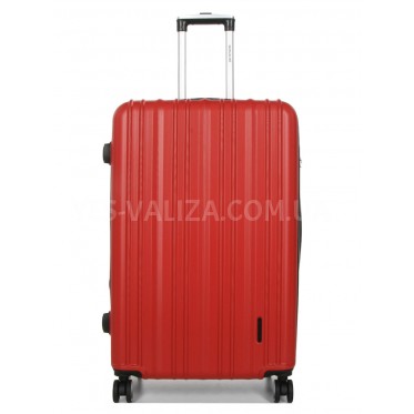 Чемодан Worldline большой L красный 76х49х29(+5)см/115л/3.9кг