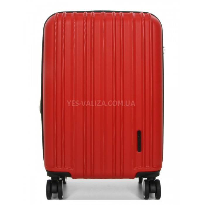 Чемодан ручная кладь S красный 55х35х21(+5)см/38л/2.6кг/Worldline 623, фото 3