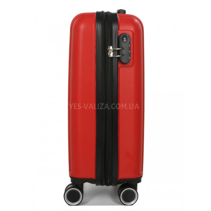 Валіза ручна поклажа S червона 55х35х21(+5)см/38л/2.6кг/Worldline 623, фото 5