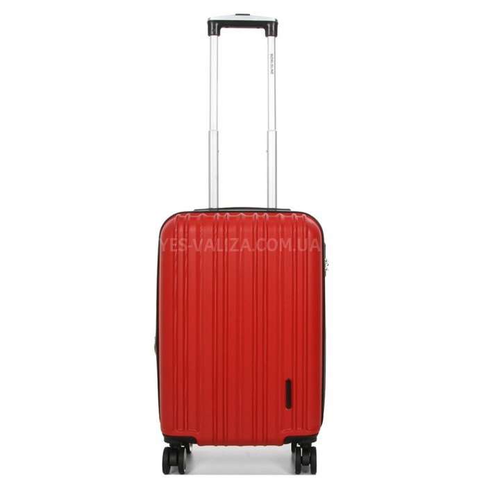 Чемодан ручная кладь S красный 55х35х21(+5)см/38л/2.6кг/Worldline 623, фото 1