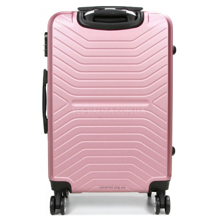 Чемодан Франция средний M розовый 66х43х27см/65л/3.4кг/Worldline 625, фото 4