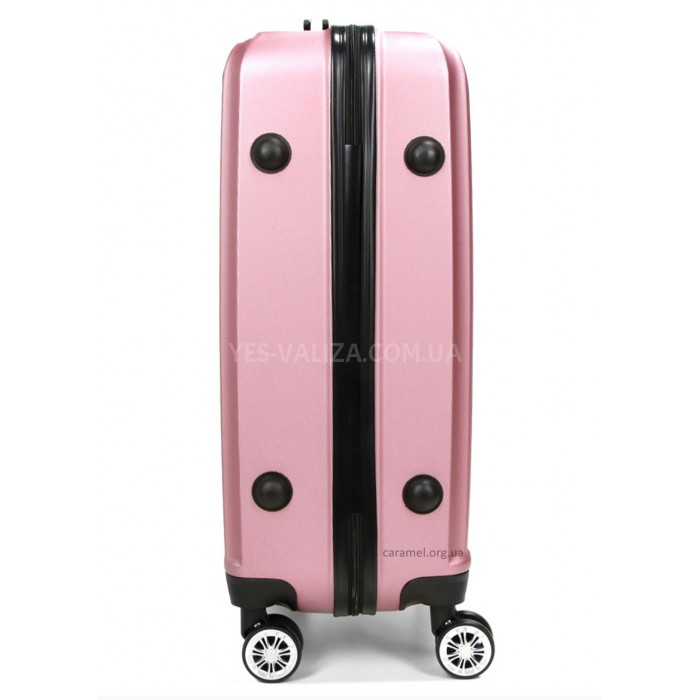 Валіза Франція середня M рожева 66х43х27см/65л/3.4кг/Worldline 625, фото 6