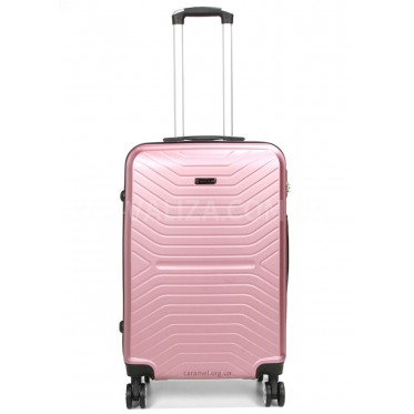 Валіза Франція середня M рожева 66х43х27см/65л/3.4кг/Worldline 625