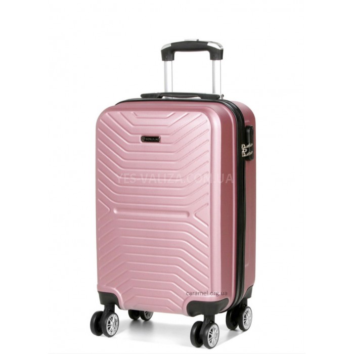 Валіза Франція мала S рожева 55х35х24см/42л/2.6кг/Worldline 625, фото 2