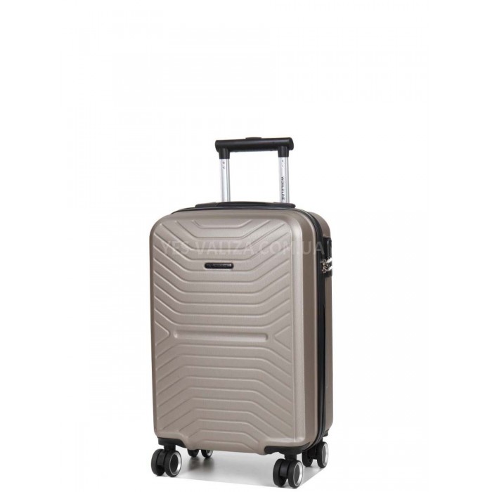 Чемодан Франция малый S шампань 55х35х24см/42л/2.6кг/Worldline 625, фото 2