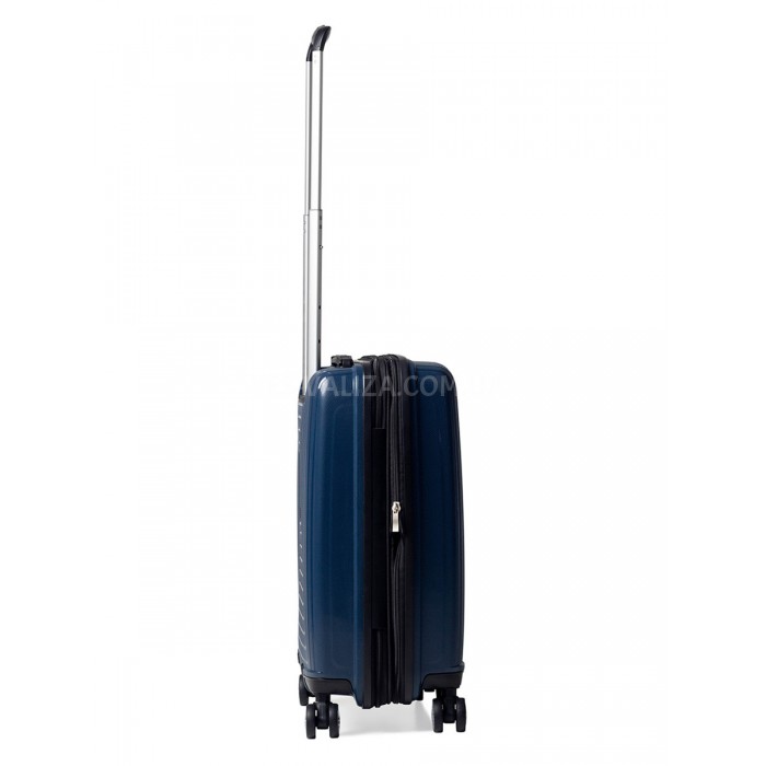 Чемодан малый S полипропилен синий 55х40х25(+5)см/52л/3.2кг/Airtex 241, фото 3