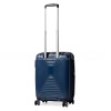 Валіза мала S поліпропілен синя 55х40х25(+5)см/52л/3.2кг/Airtex 241, фото 15