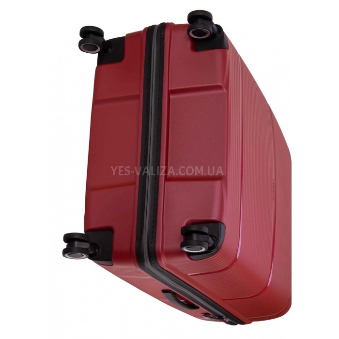 Валіза Snowball велика L поліпропілен червона 77х51х31см/105л/3.6кг, фото 6