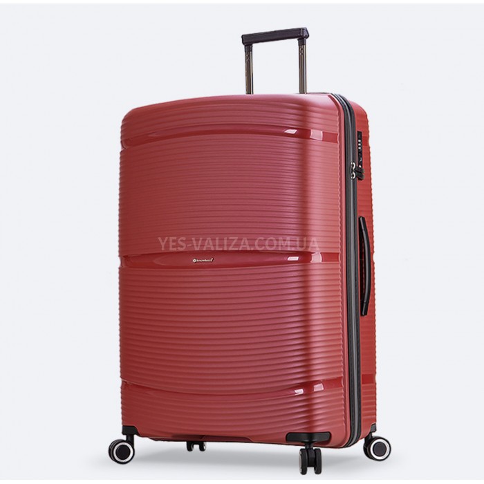 Валіза Snowball велика L поліпропілен червона 77х51х31см/105л/3.6кг, фото 1