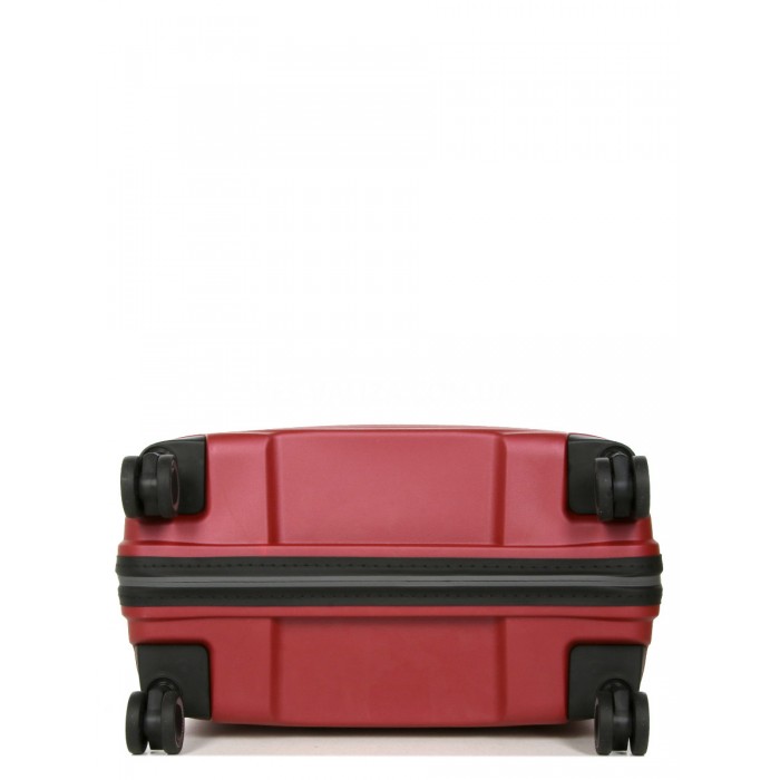 Валіза Snowball середня M поліпропілен червона 67х45х26см/65л/2.6кг, фото 7