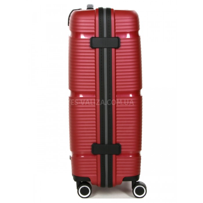 Валіза Snowball середня M поліпропілен червона 67х45х26см/65л/2.6кг, фото 5