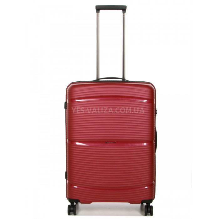 Валіза Snowball середня M поліпропілен червона 67х45х26см/65л/2.6кг, фото 2