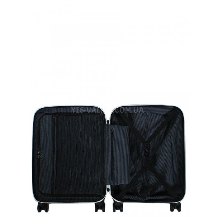 Валіза ручна поклажа S поліпропілен біла 55х37х20см/36л/2.8кг/Snowball, фото 9