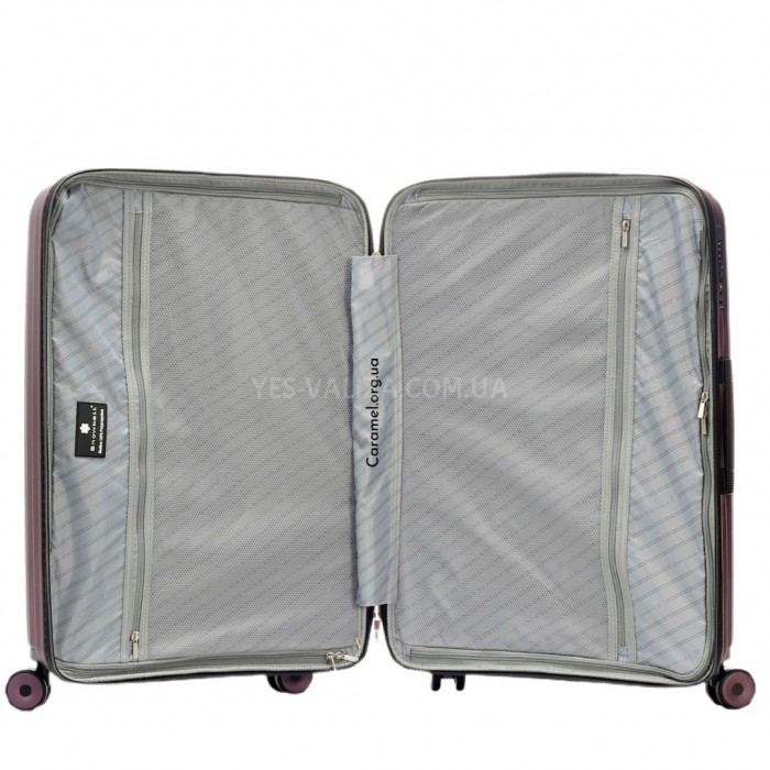 Чемодан Snowball большой L полипропилен фиолет 76х52х30см/103л/3.2кг, фото 5