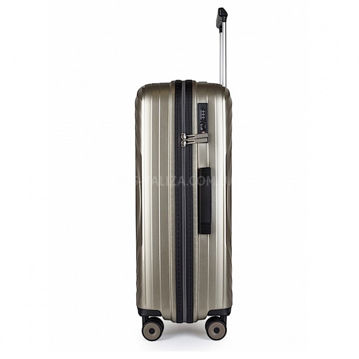 Валіза Snowball велика L поліпропілен шампань 76х52х30см/103л/3.2кг, фото 3