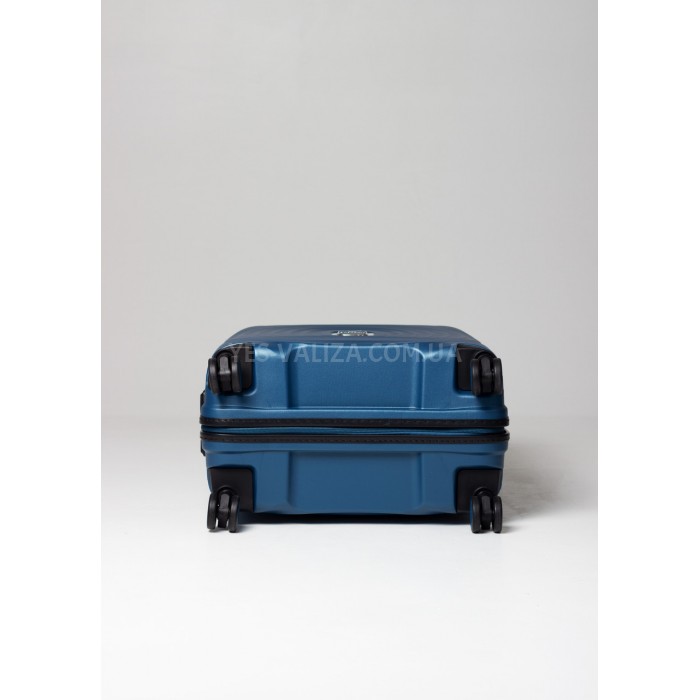 Чемодан средний M полипропилен синий 66х45х27см/72л/3кг/Snowball 35203, фото 7