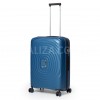 Чемодан средний M полипропилен синий 66х45х27см/72л/3кг/Snowball 35203, фото 11
