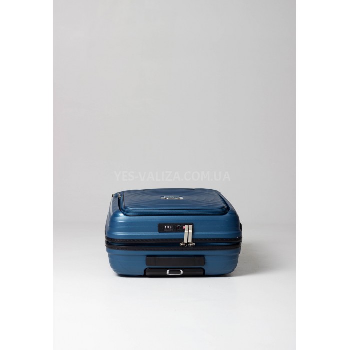 Валіза ручна поклажа S поліпропілен синя 55х38х20см/35л/2.8кгSnowball, фото 7
