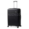 Валіза велика L поліпропілен чорна 76х52х30см/105л/4кг/Snowball 20203, фото 10