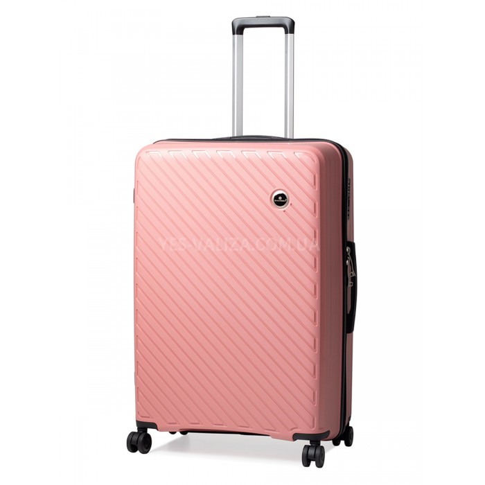 Валіза велика L поліпропілен пудра 76х52х30см/105л/4кг/Snowball 20203, фото 1