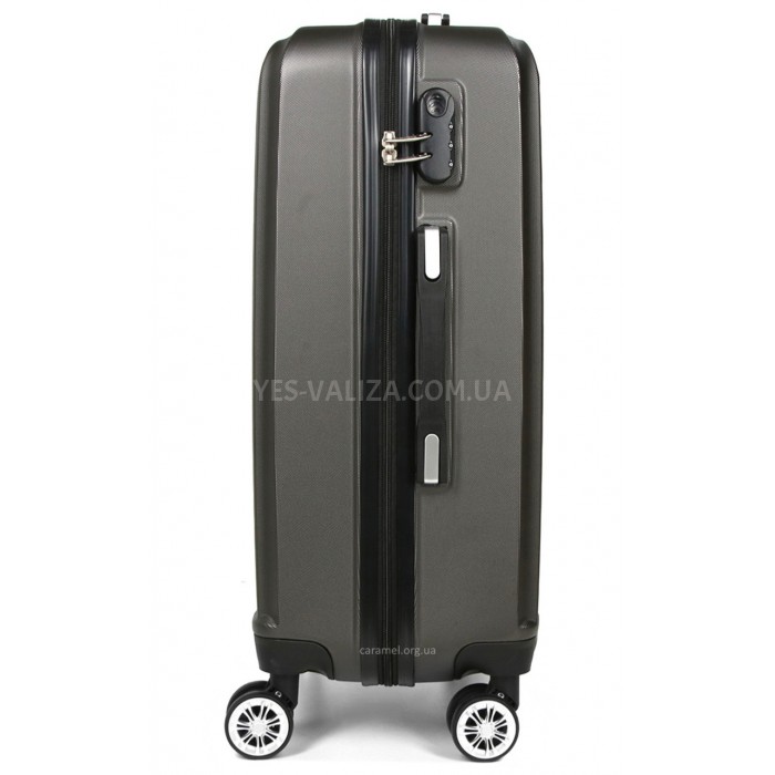 Валіза Франція середня M сіра 66х43х27см/65л/3.4кг/Worldline 625, фото 5