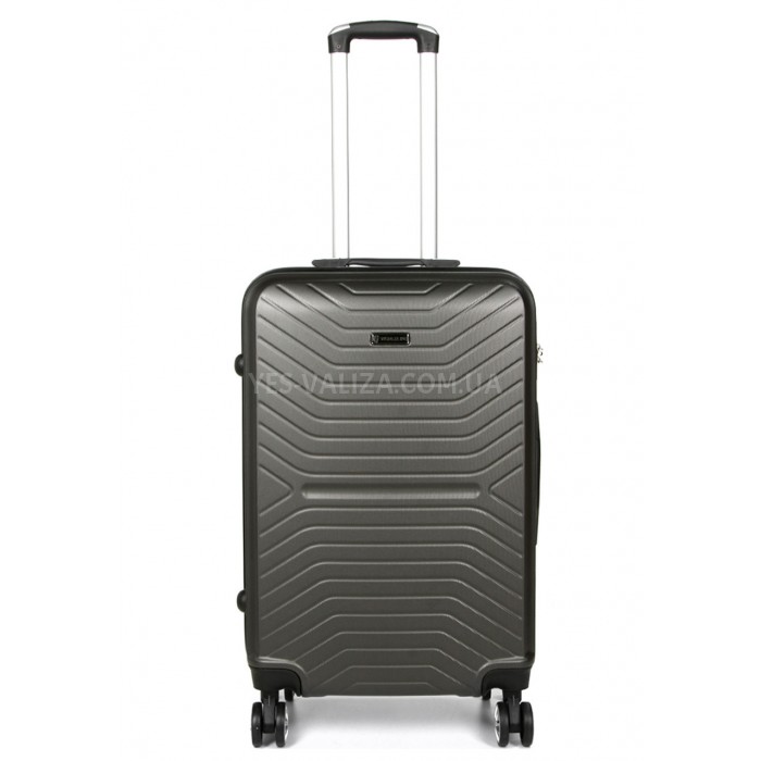 Чемодан Франция средний M серый 66х43х27см/65л/3.4кг/Worldline 625, фото 2