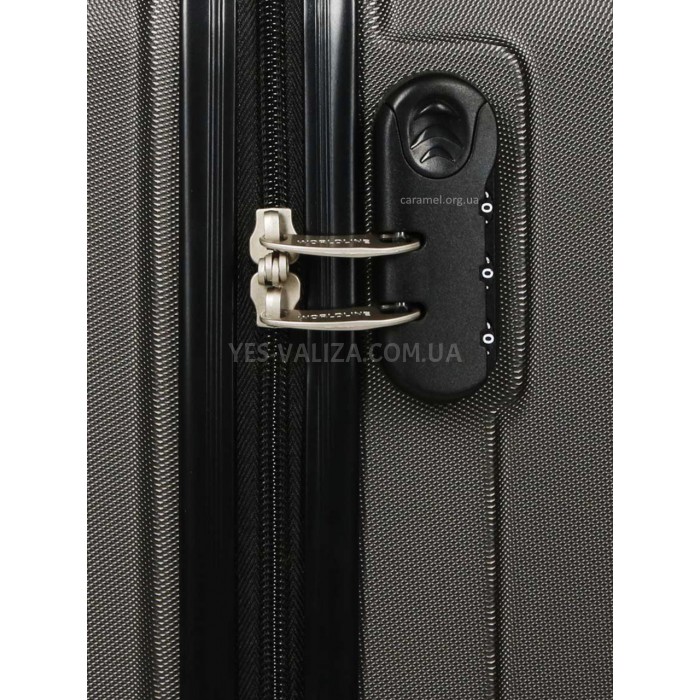 Валіза Франція середня M сіра 66х43х27см/65л/3.4кг/Worldline 625, фото 8