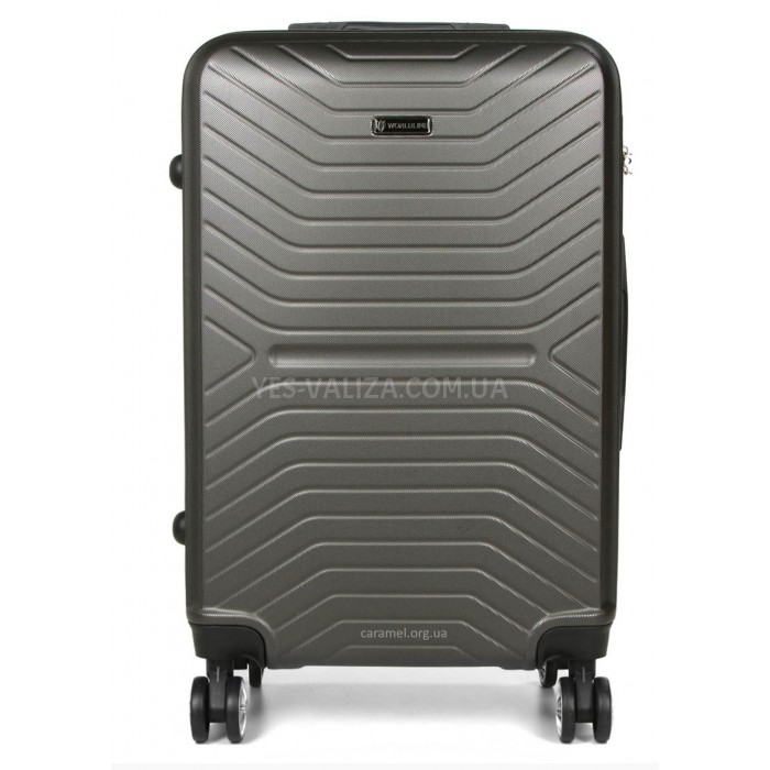 Валіза Франція середня M сіра 66х43х27см/65л/3.4кг/Worldline 625, фото 3