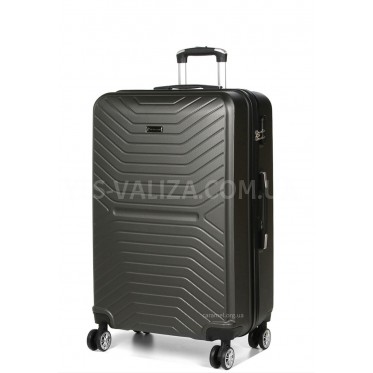 Валіза Франція велика L сіра 76х49х30см/95л/4.0кг/Worldline 625