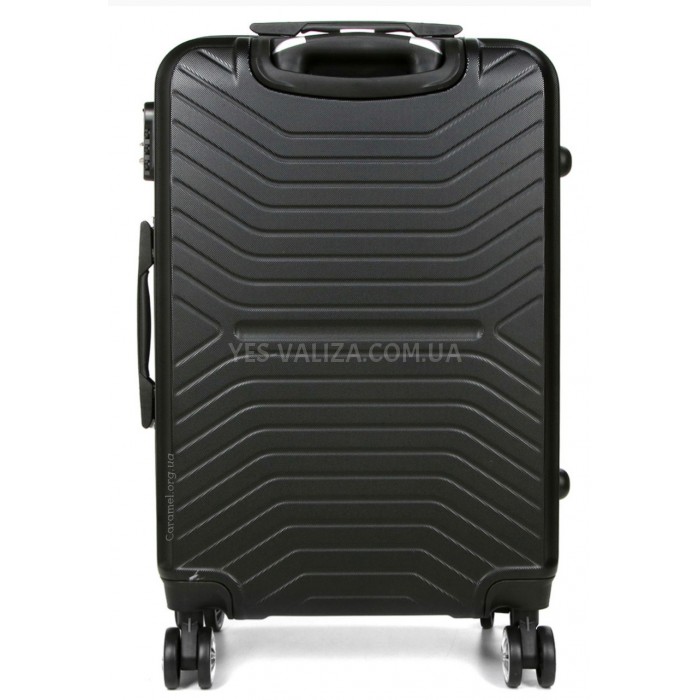 Валіза Франція середня M чорна 66х43х27см/65л/3.4кг/Worldline 625, фото 3