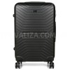 Чемодан Франция средний M чёрный 66х43х27см/65л/3.4кг/Worldline 625, фото 12