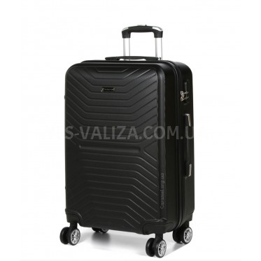 Чемодан Франция средний M чёрный 66х43х27см/65л/3.4кг/Worldline 625