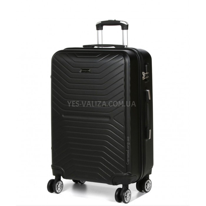 Чемодан Франция средний M чёрный 66х43х27см/65л/3.4кг/Worldline 625, фото 1