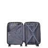 Чемодан Франция малый S чёрный 55х35х24см/42л/2.6кг/Worldline 625, фото 20