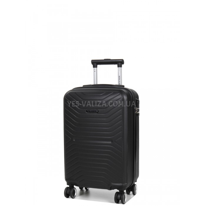 Чемодан Франция малый S чёрный 55х35х24см/42л/2.6кг/Worldline 625, фото 2