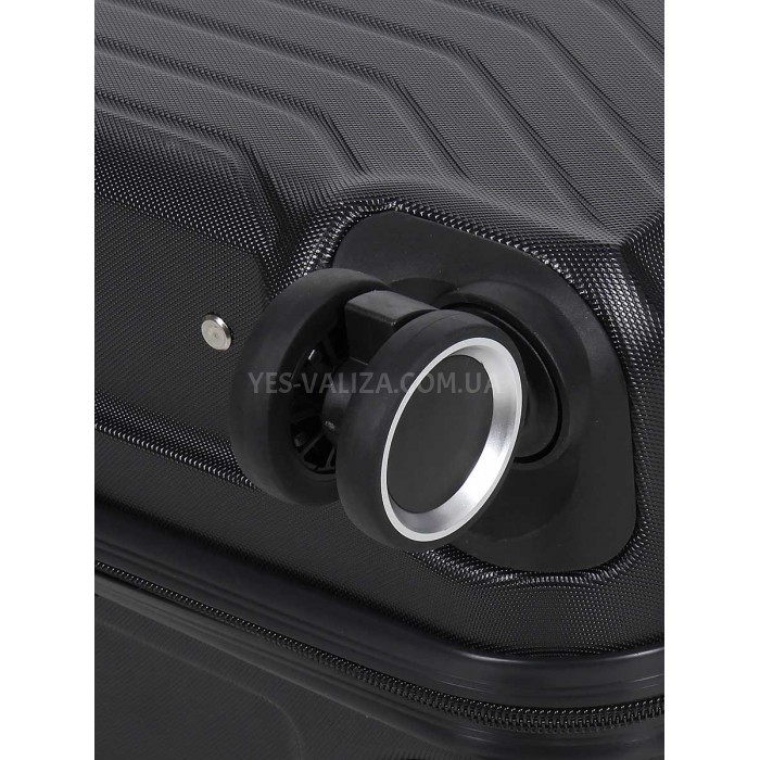 Чемодан Франция малый S чёрный 55х35х24см/42л/2.6кг/Worldline 625, фото 9