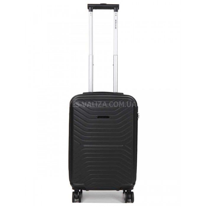 Чемодан Франция малый S чёрный 55х35х24см/42л/2.6кг/Worldline 625, фото 1