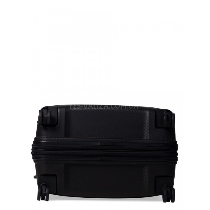 Валіза велика L поліпропілен чорна 77х53х33+5см/133л/4.8кг/Airtex 242, фото 8