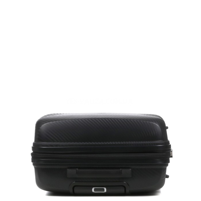 Валіза середня M поліпропілен чорна 66х46х28+5см/89л/3.8кг/Airtex 242, фото 10