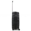 Валіза середня M поліпропілен чорна 66х46х28+5см/89л/3.8кг/Airtex 242, фото 17