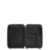 Чемодан средний M полипропилен чёрный 66х46х28+5/89л/3.8кг/Airtex 242, фото 23