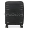 Чемодан малый S полипропилен чёрный 55х40х23+5см/52л/3.05кг/Airtex 242, фото 18