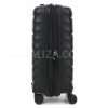 Чемодан малый S полипропилен чёрный 55х40х23+5см/52л/3.05кг/Airtex 242, фото 21