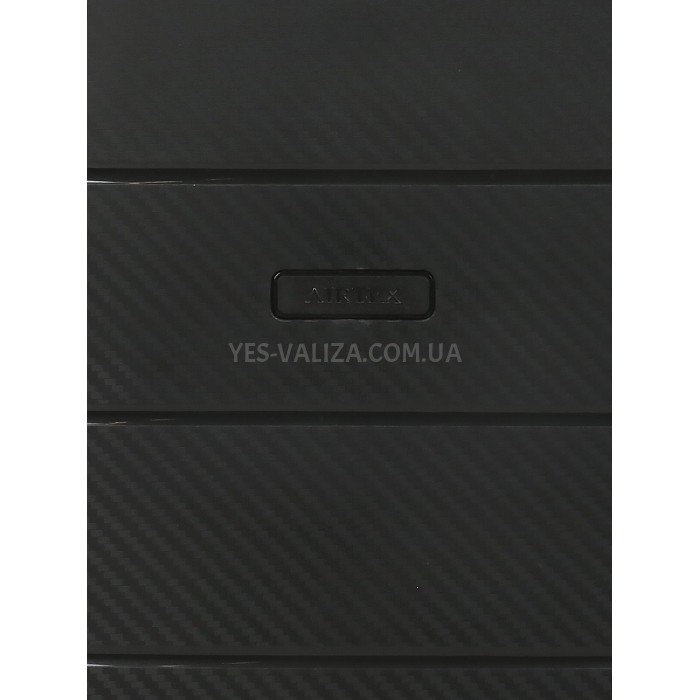 Чемодан малый S полипропилен чёрный 55х40х23+5см/52л/3.05кг/Airtex 242, фото 15