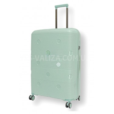 Валіза Airtex ручна поклажа S поліпропілен зелена 55х40х20см/38л/2.4кг