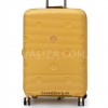 Чемодан Airtex средний M полипропилен жёлтый 68х46х28(+5)см/90л/3.9кг, фото 8