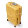 Валіза Airtex середня M поліпропілен жовта 68х46х28(+5)см/90л/3.9кг, фото 12