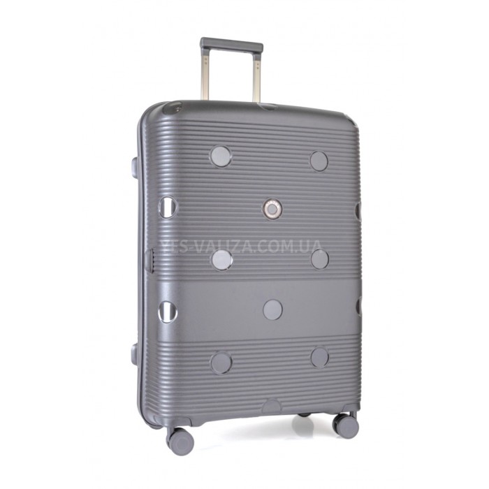Чемодан Airtex ручная кладь S полипропилен серый 55х40х20см/38л/2.4кг, фото 1