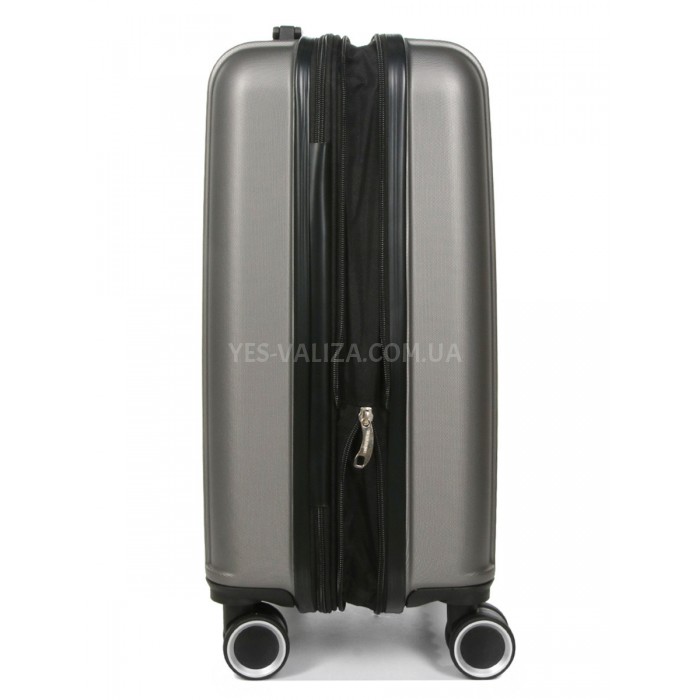 Чемодан ручная кладь S серый 55х35х21(+5)см/38л/2.6кг/Worldline 623, фото 6