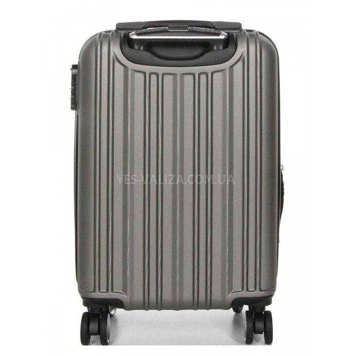 Чемодан ручная кладь S серый 55х35х21(+5)см/38л/2.6кг/Worldline 623, фото 3